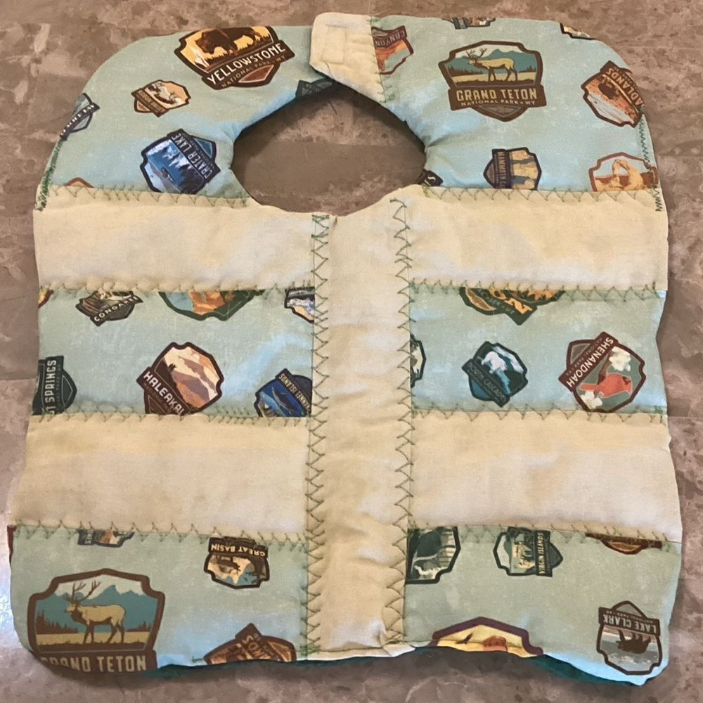 Hand Crafted NWOT National Parks Reversible Baby Bib $12 ea. or 3/$25 - Picture 2 of 7